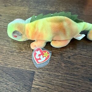 Ty Multicolor Chameleon Plush Toy